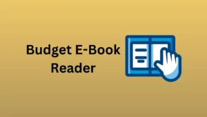 Budget E-Book Reader